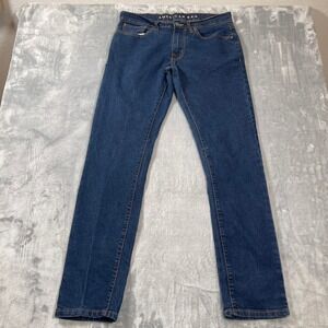 AMERICAN RAG Mens Jeans Size 32x32 Dark Wash Comfort Stretch Slim Fit
